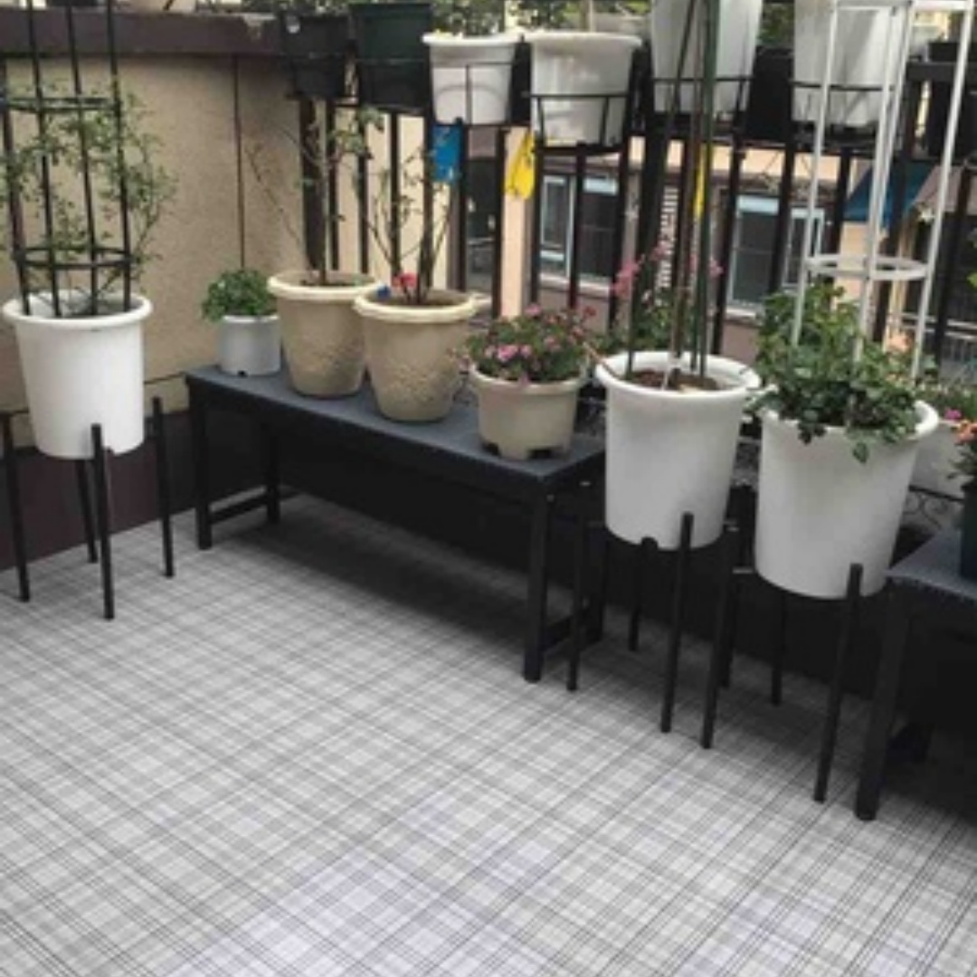 Outdoor Furniture Luxury - 屋外家具植物スタンド、バルコニー棚、緑色の鉄のアートラック、シンプルなフロアライト、豪華なフラワーラックホルダー、d411,40cm