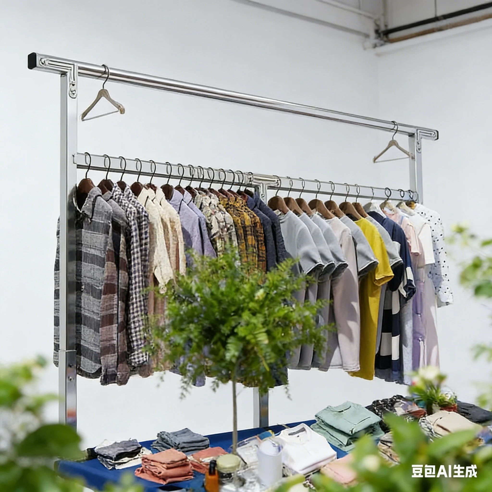 Outdoor Furniture Vendors - AOLIVIYA ポータブル拡張折りたたみ式屋台ラック、ディスプレイ棚付き竹製マットテーブル、夜市販売業者用機器