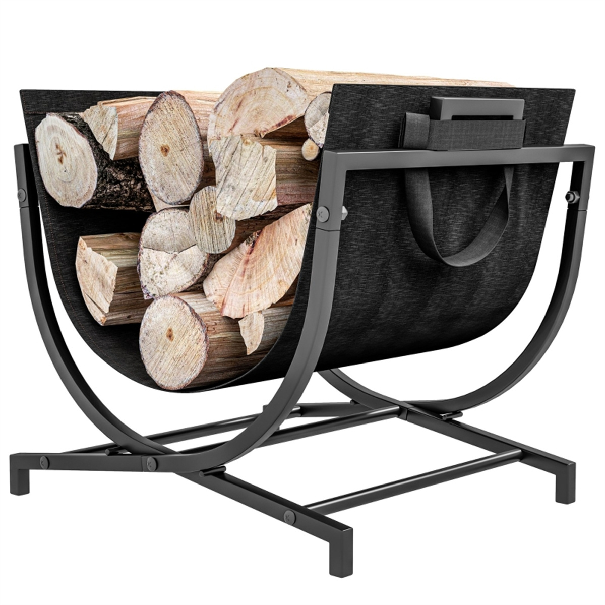 Outdoor Furniture With Storage - 屋外用家具薪ラック頑丈な木材収納ホルダー