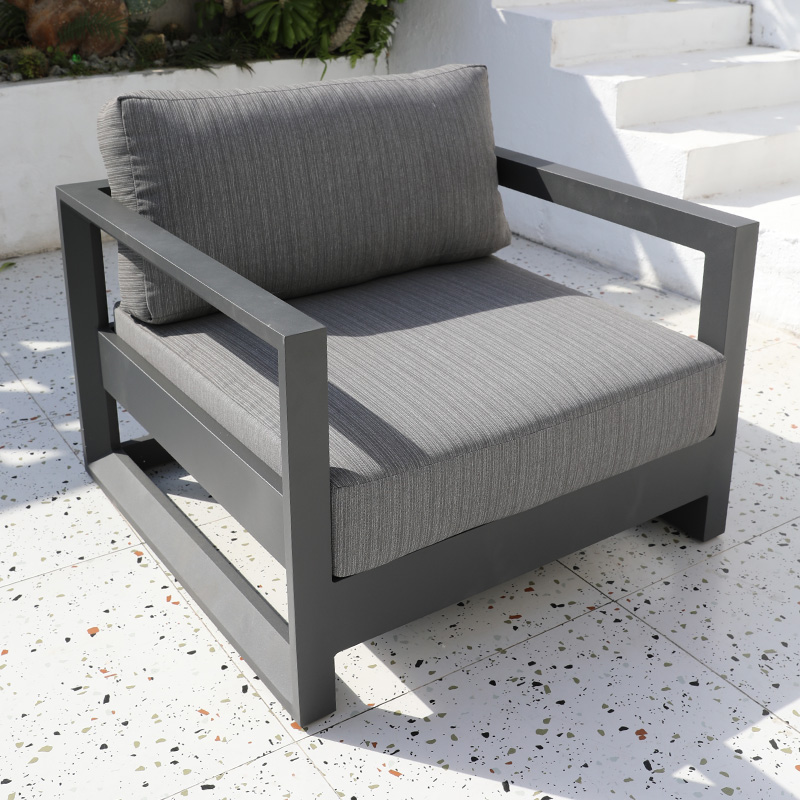 高級アルミ製屋外ソファセット ガーデンソファ 高級カウチ パ - Outdoor Furniture Luxury のレビューと価格