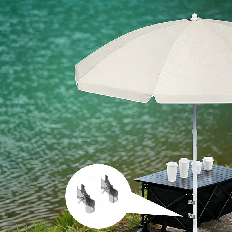 屋外ワゴン用日傘固定クランプ、カート＆屋台用頑丈クランプ、キ - Outdoor Furniture Vendors のレビューと価格