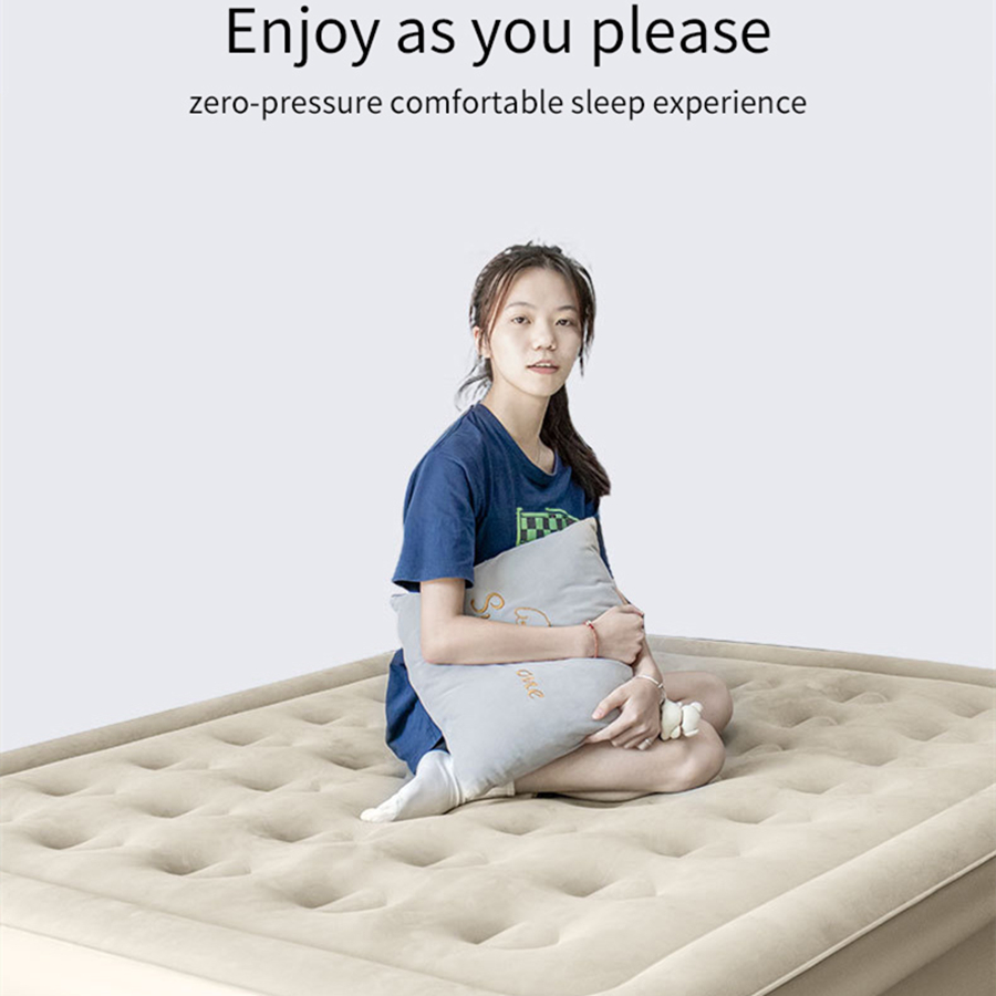 インフレータブルPVCスリーピングマットレス,豪華な2人用キ - Outdoor Furniture Luxury のレビューと価格