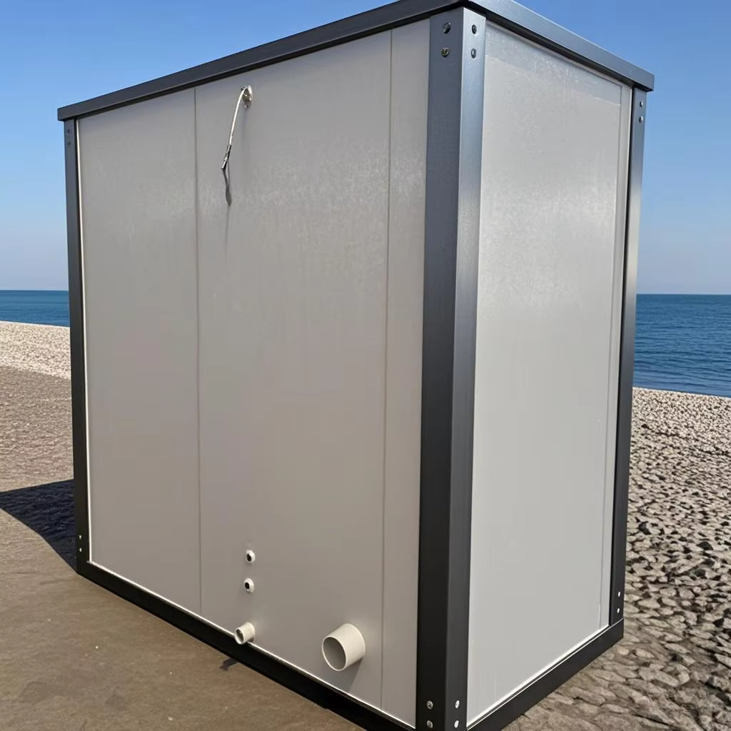 ポータブル移動式トイレ 屋外キャンプ用バスルーム シャワー付 - Outdoor Furniture Cost のレビューと価格