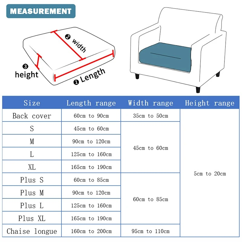 弾性防水ソファクッションカバージャカード厚いソファシートカバ - Outdoor Furniture Upholstery のレビューと価格