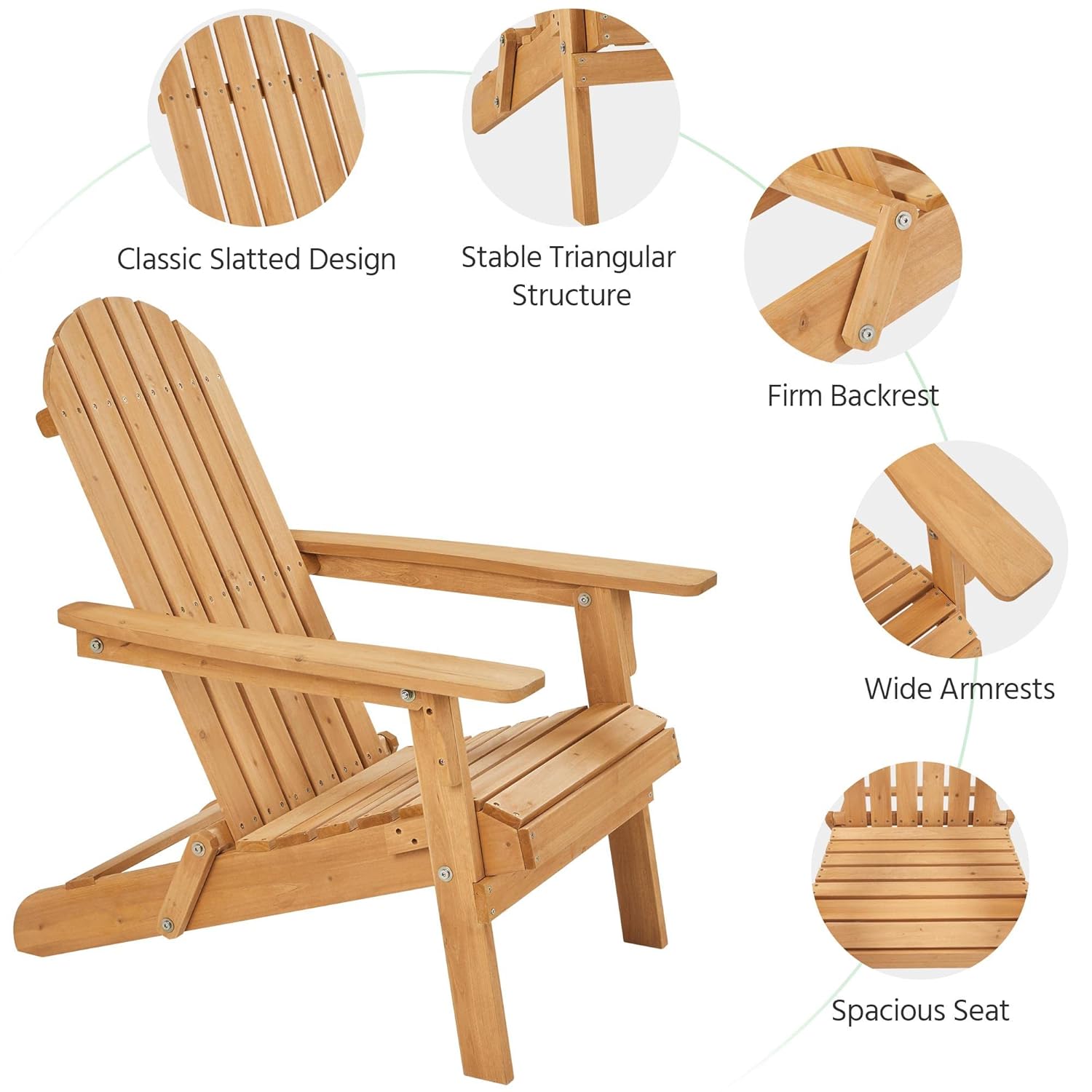 折りたたみ式アディロンダックチェア 2脚セット 屋外用、30 - Outdoor Furniture Metal Chairs のレビューと価格
