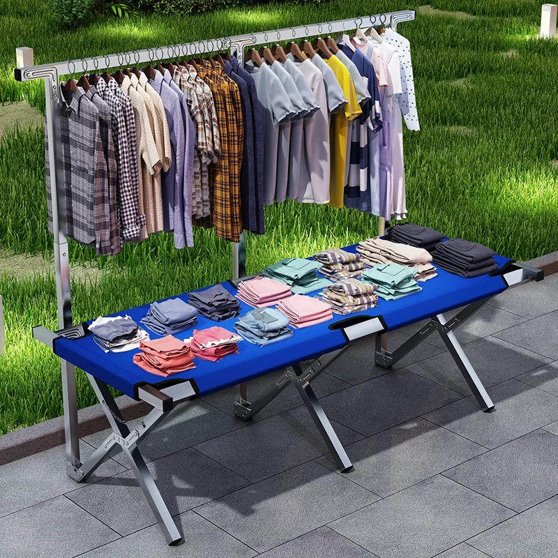 AOLIVIYA ポータブル拡張折りたたみ式屋台ラック、ディ - Outdoor Furniture Vendors のレビューと価格