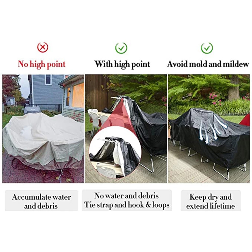 屋外家具カバー防水雨雪防塵防風抗 UV オックスフォード生地 - Outdoor Furniture Paint のレビューと価格