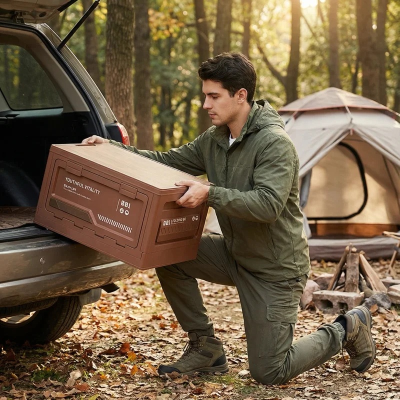 屋外収納ボックス キャンプ用折りたたみボックス キャンプオー - Outdoor Furniture With Storage のレビューと価格