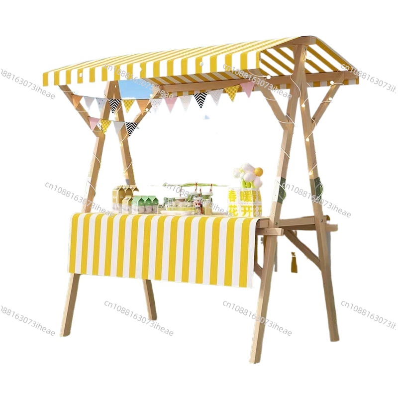 屋外小売業者向けのポータブル木製マーケットストールディスプレ - Outdoor Furniture Vendors のレビューと価格