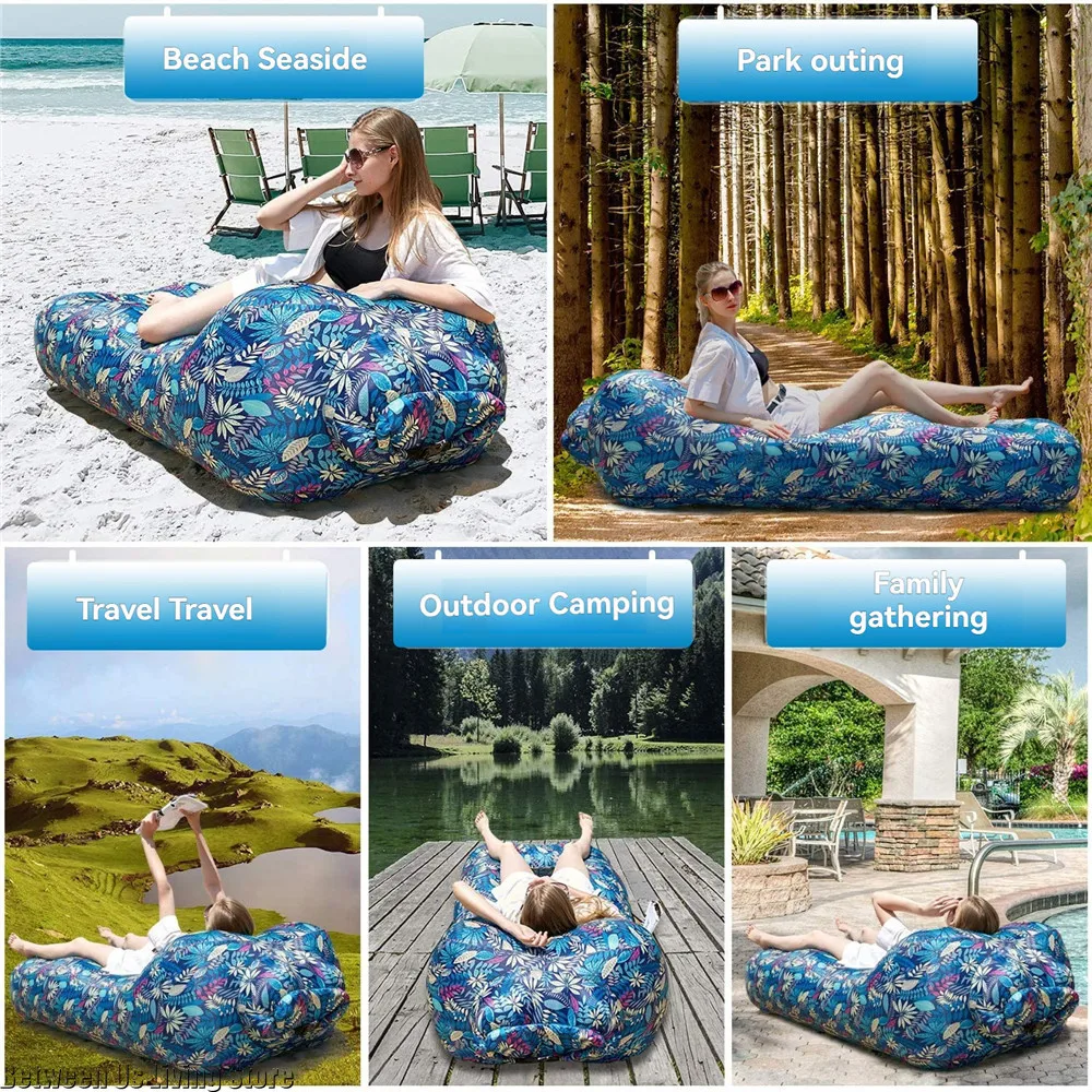 高級インフレータブルソファベッド - ビーチ、庭園、屋内用の - Outdoor Furniture Luxury のレビューと価格