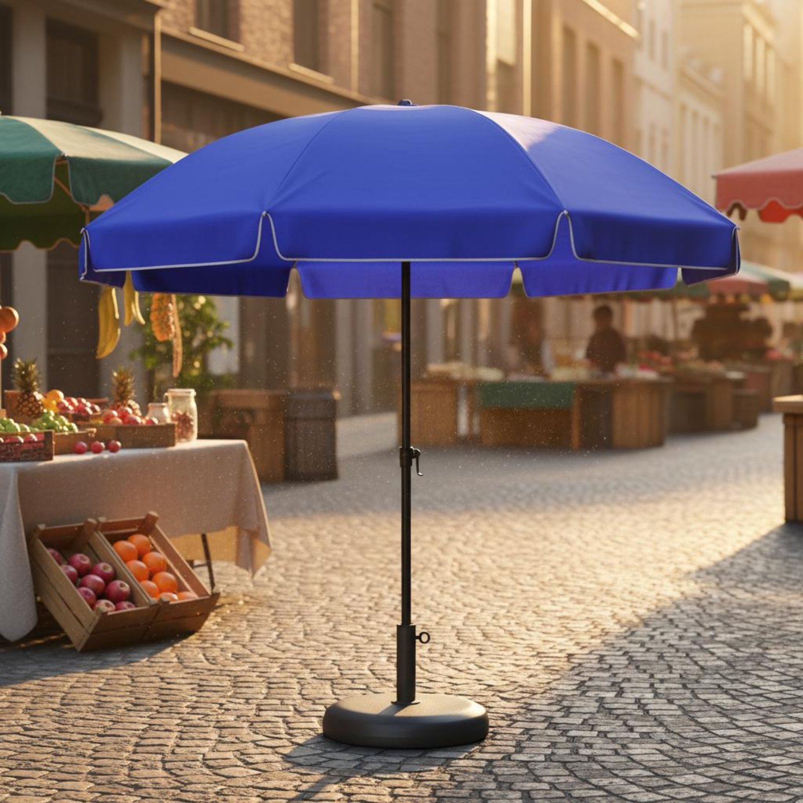 丸型耐候傘 防水大型屋外日傘 頑丈業務用日よけ ベンダー、パ - Outdoor Furniture Vendors のレビューと価格
