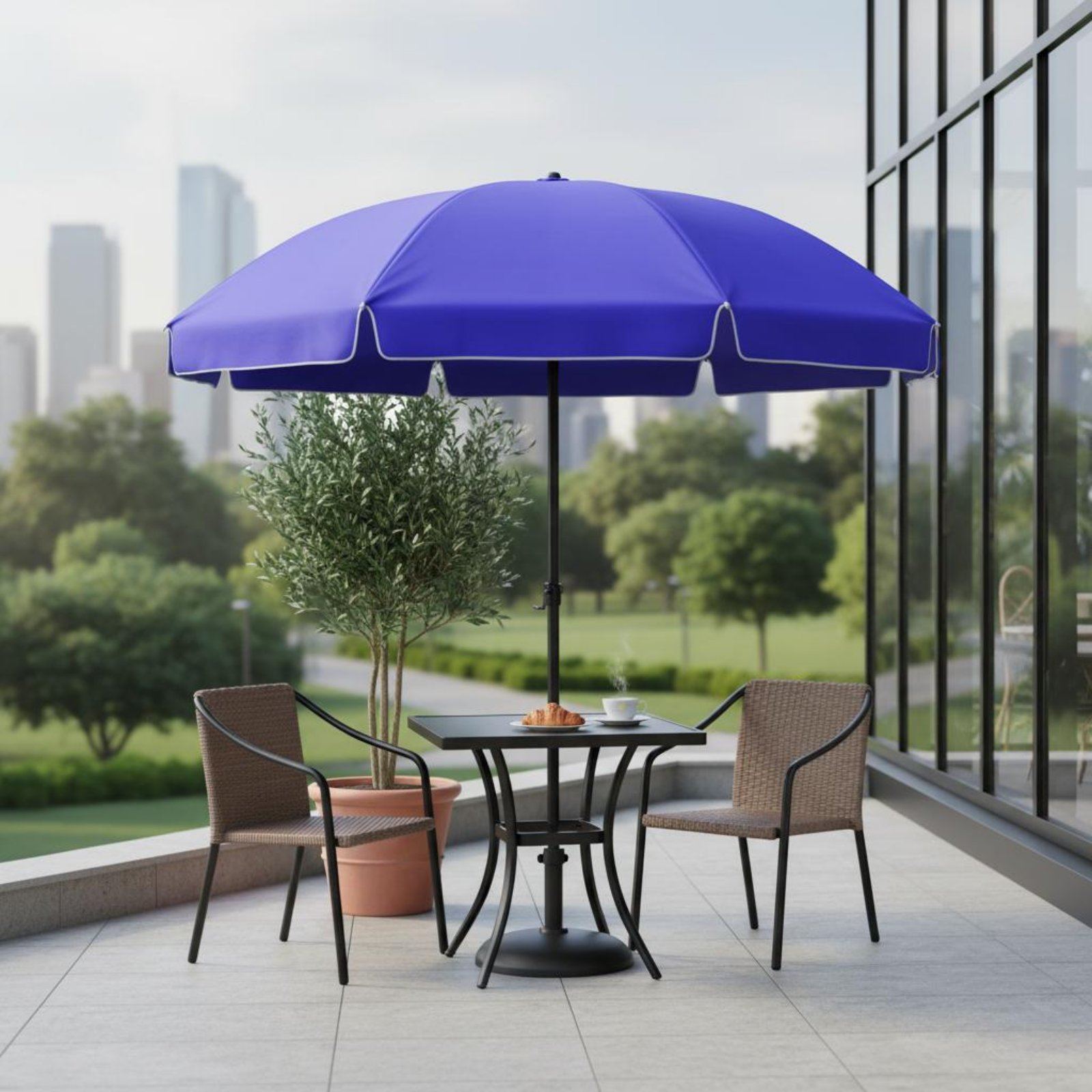 丸型耐候傘 防水大型屋外日傘 頑丈業務用日よけ ベンダー、パ - Outdoor Furniture Vendors のレビューと価格