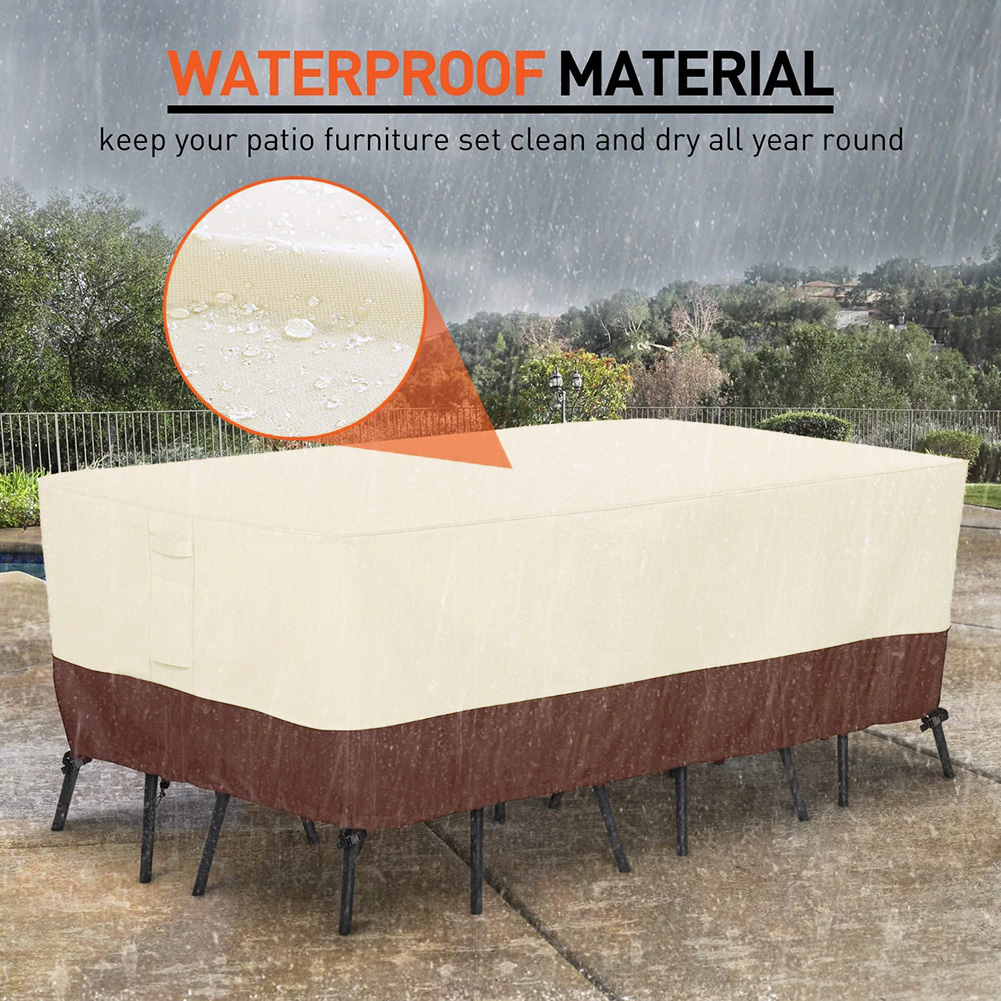 420D ヘビーデューティ屋外ガーデン家具カバーソファテーブ - Outdoor Furniture Paint のレビューと価格