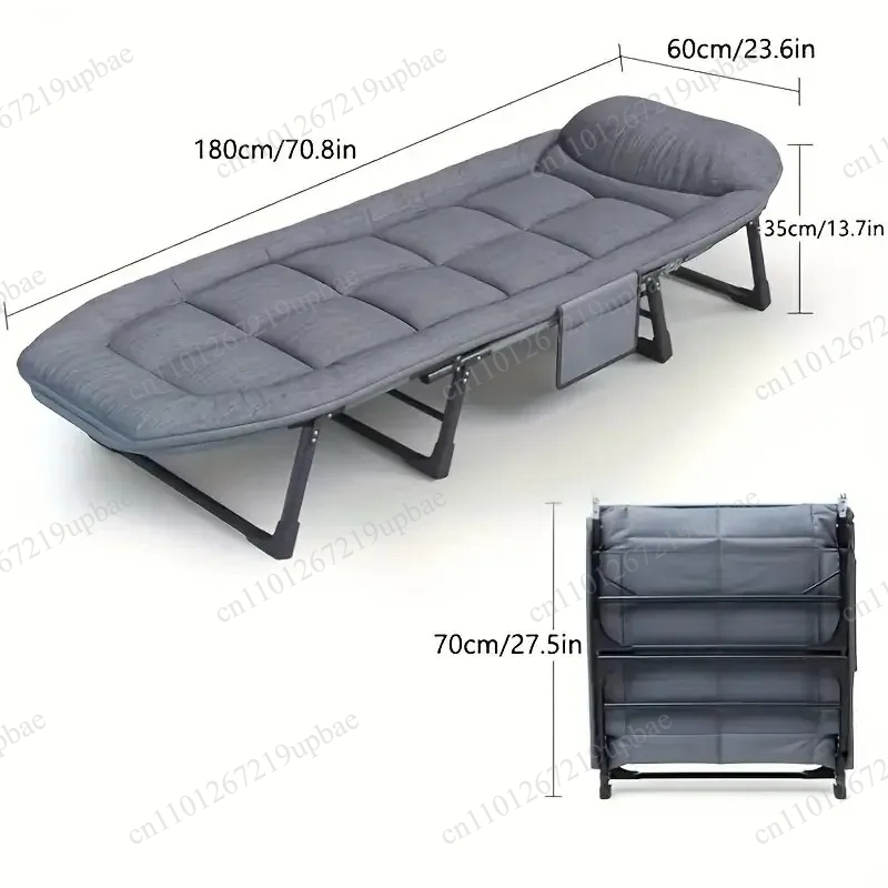 ポータブル折りたたみ式スリーピングベッド、頑丈なキャンプチェ - Outdoor Furniture Metal Chairs のレビューと価格