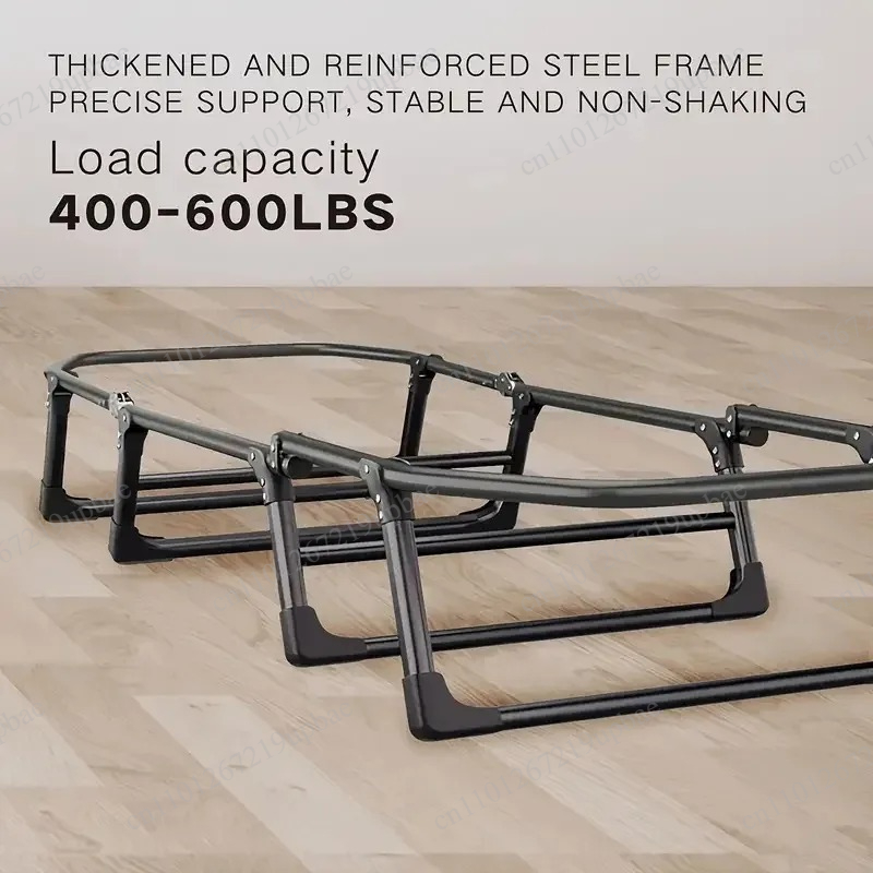 ポータブル折りたたみ式スリーピングベッド、頑丈なキャンプチェ - Outdoor Furniture Metal Chairs のレビューと価格