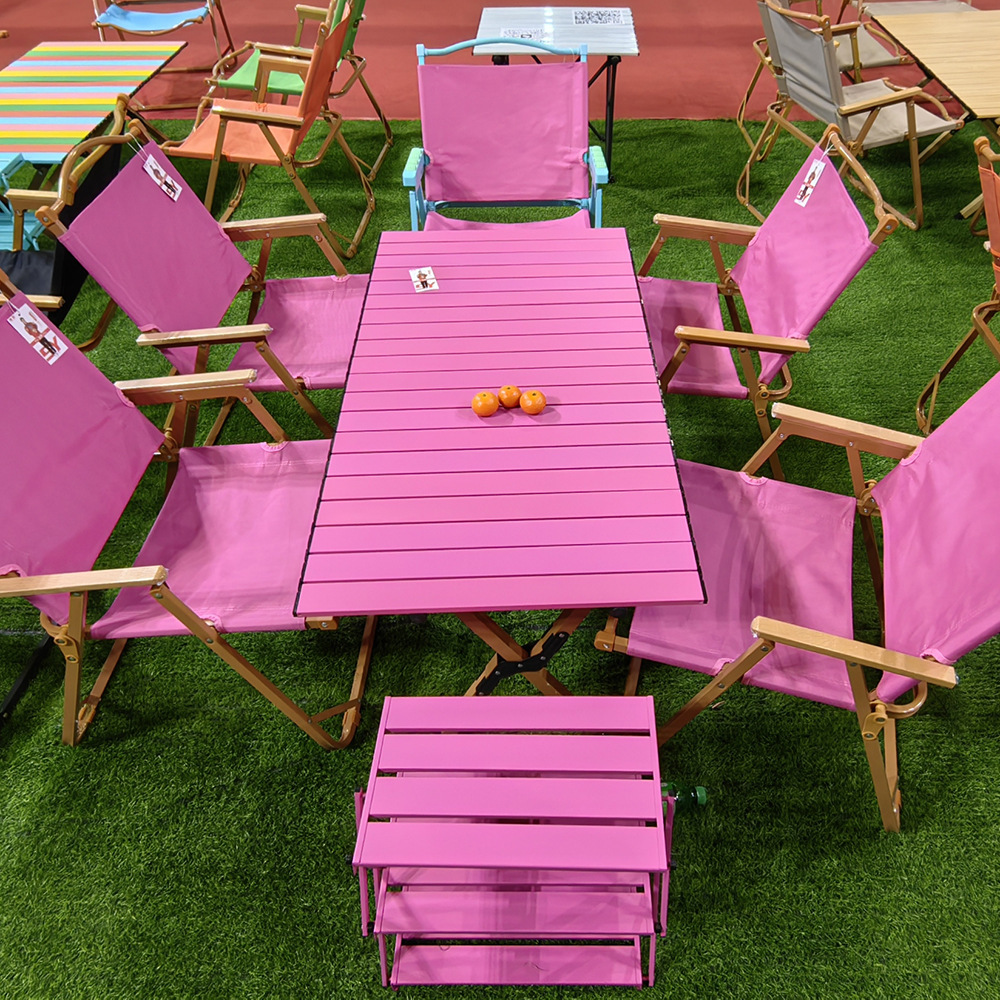 カラフルなカーミットチェア、屋外折りたたみテーブルと椅子、ビ - Outdoor Furniture Vendors のレビューと価格