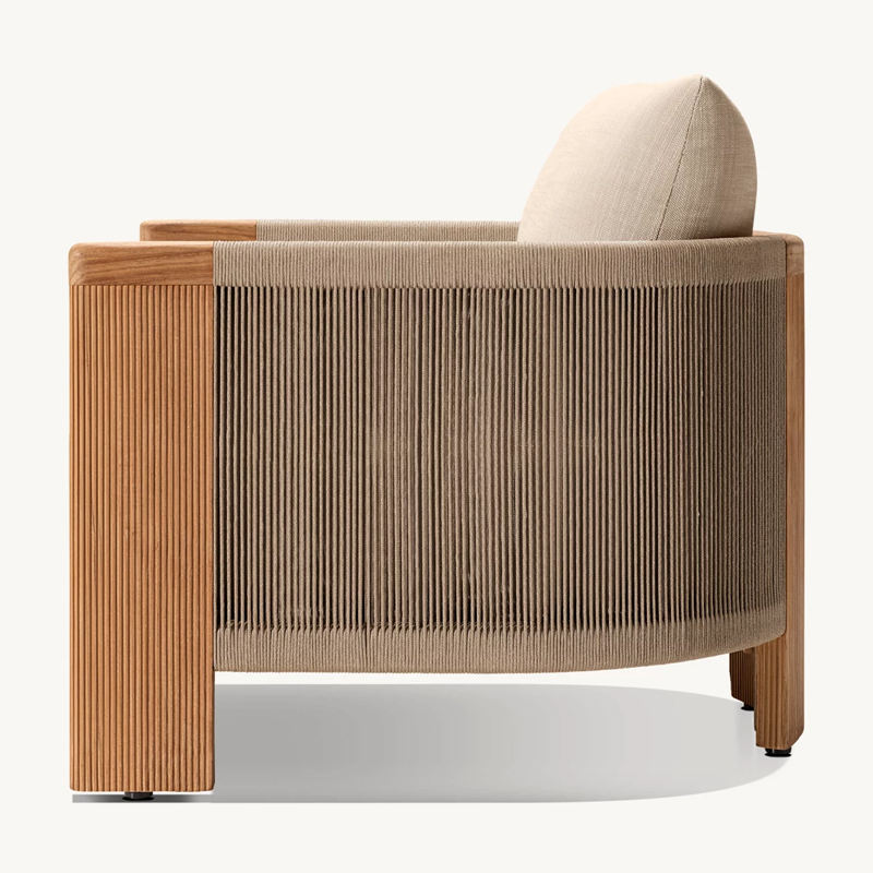 @3 #   高級無垢チーク材製モダン屋外ソファセット 防水 - Outdoor Furniture Luxury のレビューと価格