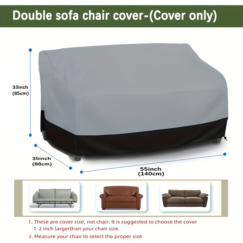 グレー 3人掛けソファカバー パティオソファカバー ソファチ - Outdoor Furniture Paint のレビューと価格
