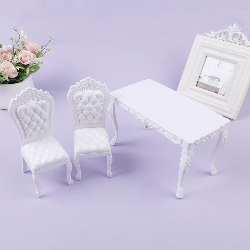 ドールハウス 1:6 キッチン家具 ダイニングテーブル 椅子 - Outdoor Furniture Dining のレビューと価格