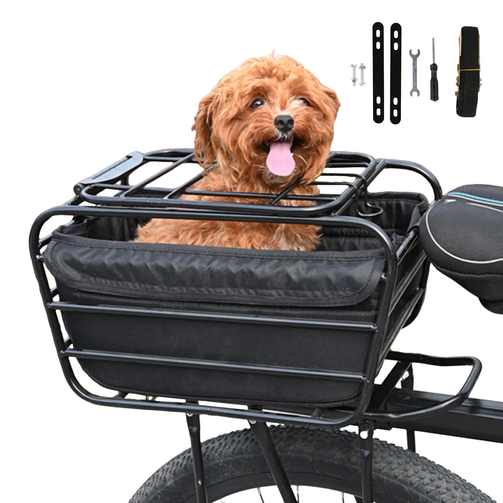 自転車リアバスケット、頑丈な自転車用リアオーガナイザー、ペッ - Outdoor Furniture With Storage のレビューと価格