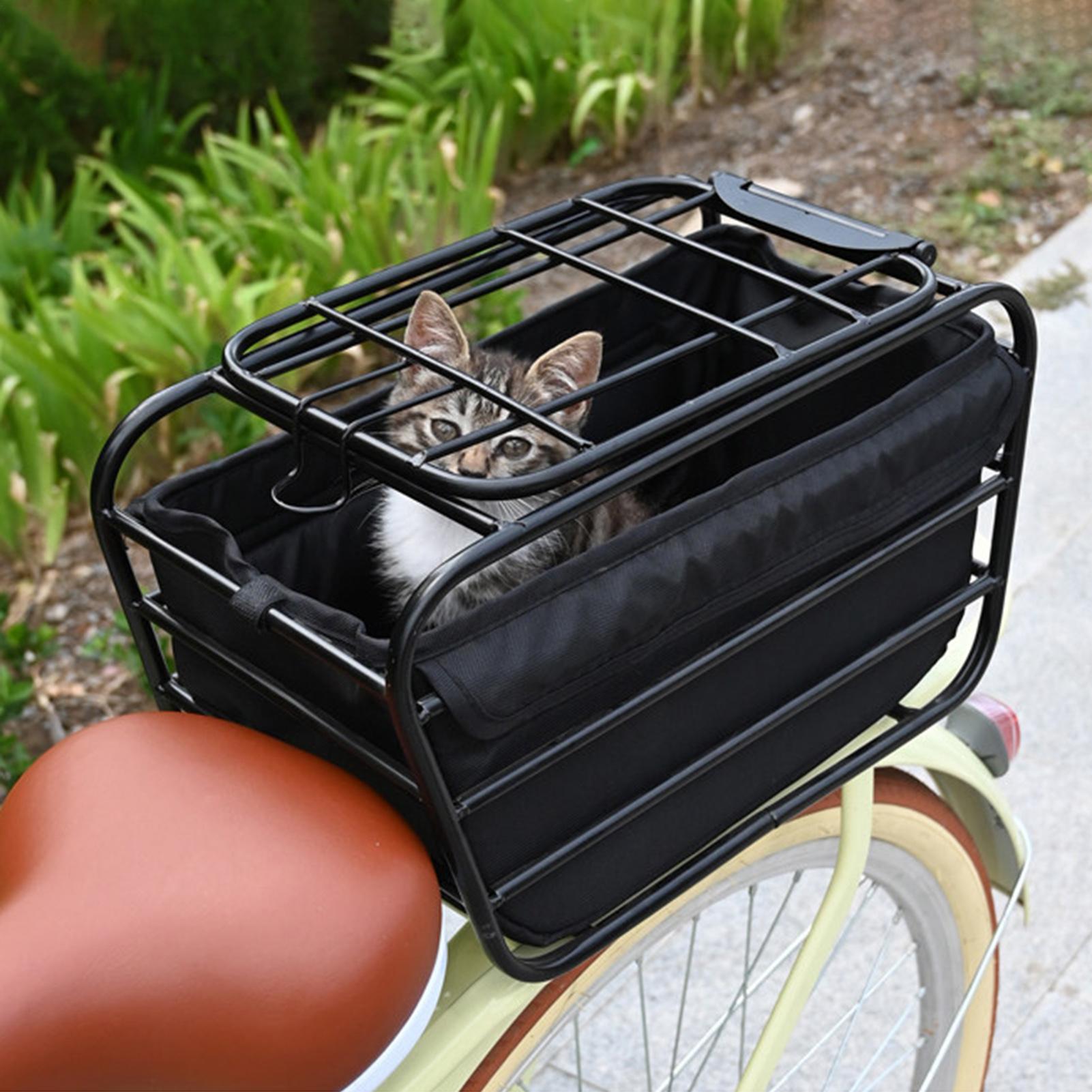 自転車リアバスケット、頑丈な自転車用リアオーガナイザー、ペッ - Outdoor Furniture With Storage のレビューと価格