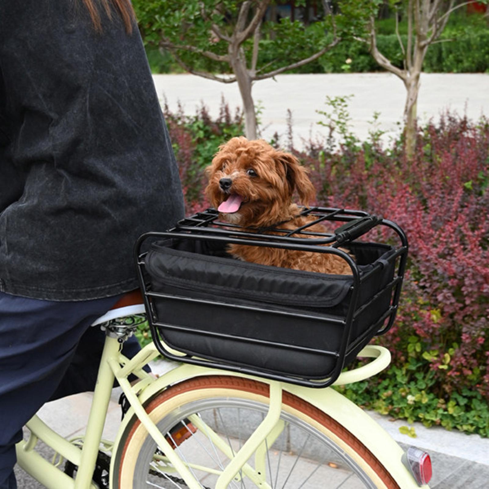 自転車リアバスケット、頑丈な自転車用リアオーガナイザー、ペッ - Outdoor Furniture With Storage のレビューと価格