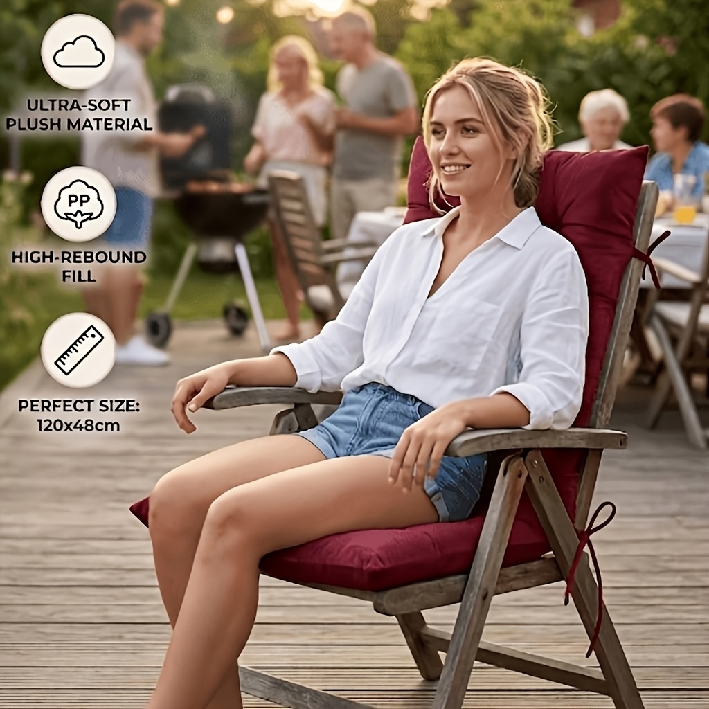 120x48cm ソファシートクッション 暖かく快適なシート - Outdoor Furniture Upholstery のレビューと価格