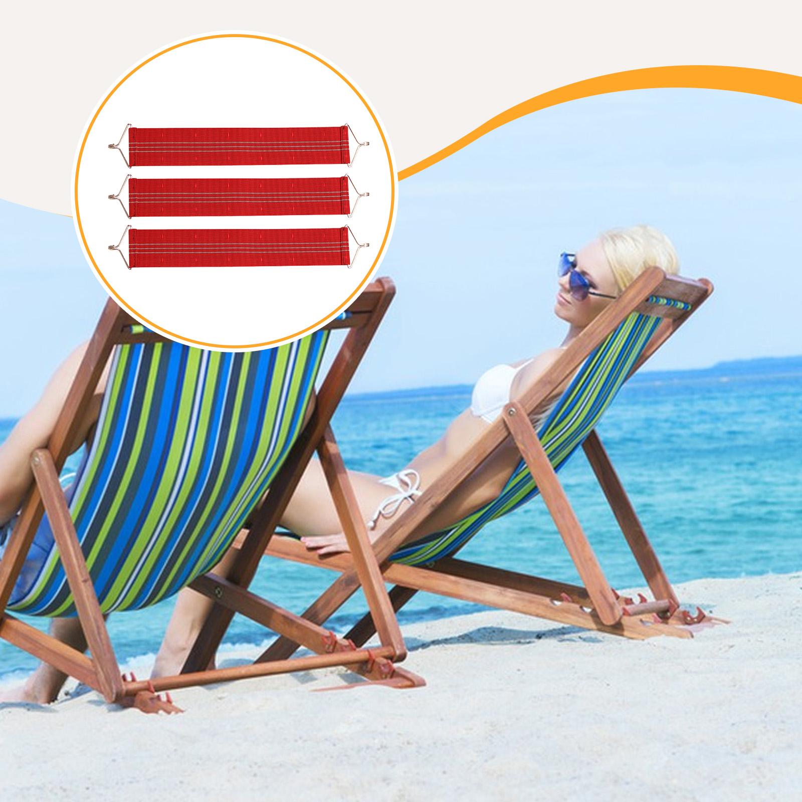 3個パティオチェア交換用コードリクライニングチェア補強ストラ - Outdoor Furniture Upholstery のレビューと価格