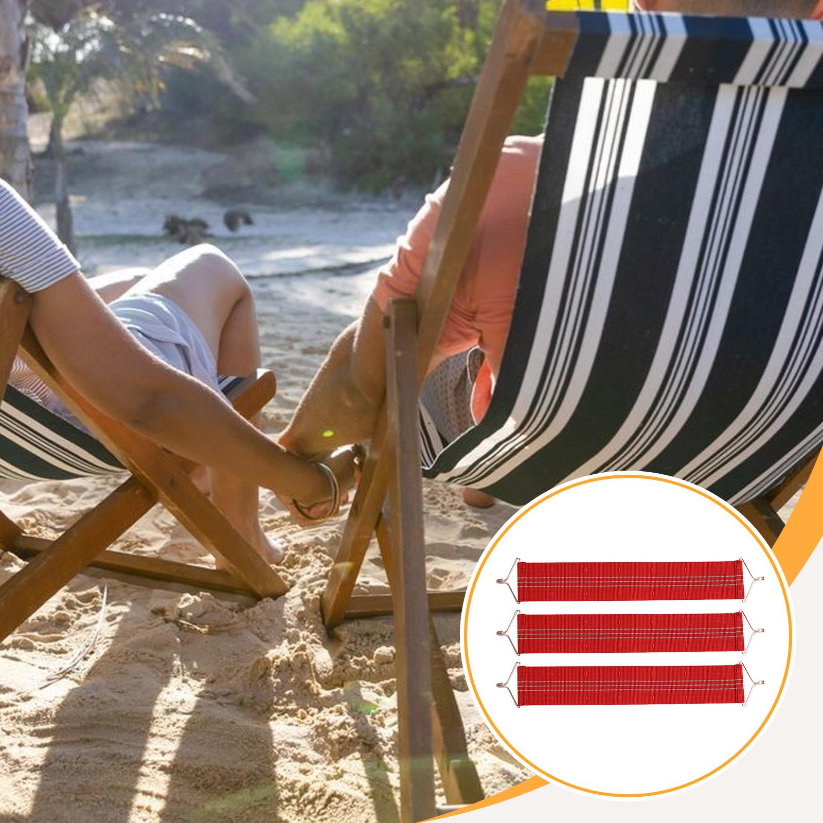 3個パティオチェア交換用コードリクライニングチェア補強ストラ - Outdoor Furniture Upholstery のレビューと価格