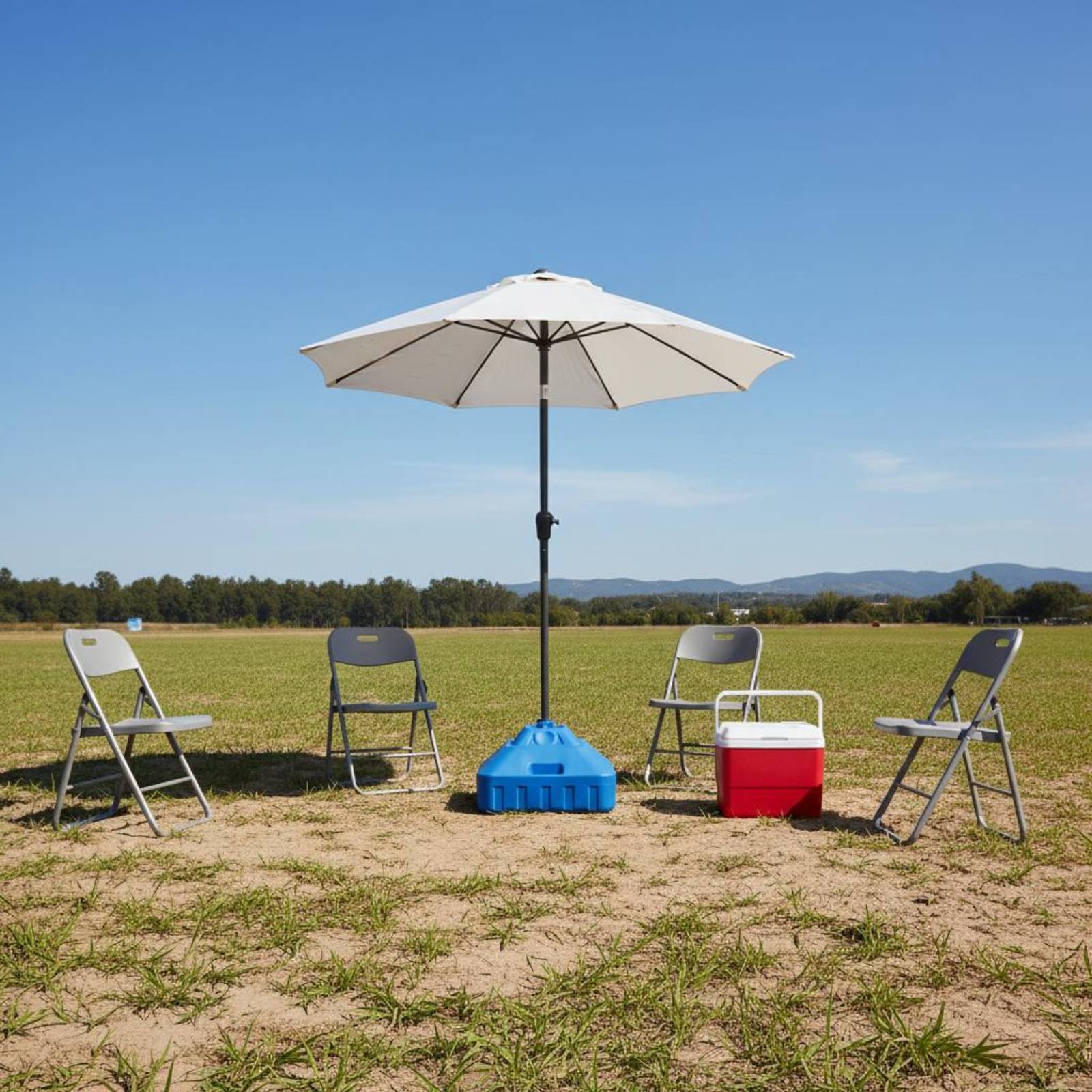 水で満たす傘ベース 安定した日傘ベース 屋外用具 持ち運び可 - Outdoor Furniture Vendors のレビューと価格