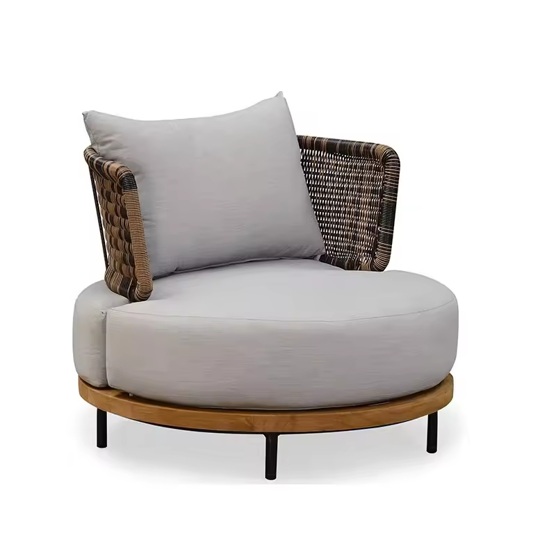 # 工場直販 北欧風 ティーク材 ラタン ソファセット 大人 - Outdoor Furniture Cost のレビューと価格