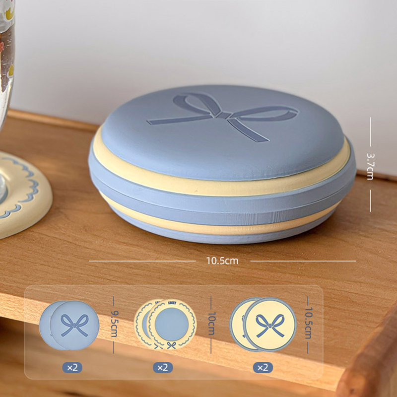 6ピースのかわいい漫画柄滑り止め汚れ防止携帯用プレースマット - Outdoor Furniture Dining のレビューと価格